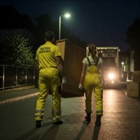 Déménager dans le noir est un processus vraiment difficile