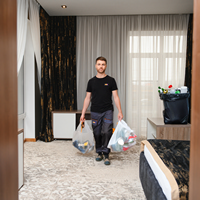 Hotel or Hostel Cleanout